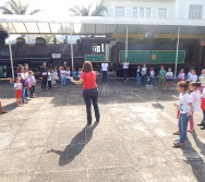 PROJETO NTV - EEEF MANOEL PASCHOAL - NOVA CANAÃ - CARIACICA - AULA DE CAMPO