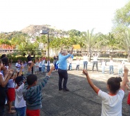 PROJETO NTV - EEEF MANOEL PASCHOAL - NOVA CANAÃ - CARIACICA - AULA DE CAMPO