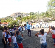 PROJETO NTV - EEEF MANOEL PASCHOAL - NOVA CANAÃ - CARIACICA - AULA DE CAMPO