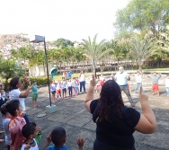 PROJETO NTV - EEEF MANOEL PASCHOAL - NOVA CANAÃ - CARIACICA - AULA DE CAMPO