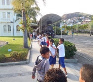 PROJETO NTV - EMEF ANTÔNIO VIEIRA DE REZENDE - CENTRAL CARAPINA - SERRA - AULA DE CAMPO