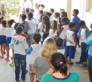 PROJETO NTV - EMEF ANTÔNIO VIEIRA DE REZENDE - CENTRAL CARAPINA - SERRA - AULA DE CAMPO