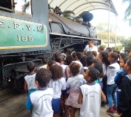 PROJETO NTV - EMEF ANTÔNIO VIEIRA DE REZENDE - CENTRAL CARAPINA - SERRA - AULA DE CAMPO