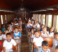 PROJETO NTV - EMEF ANTÔNIO VIEIRA DE REZENDE - CENTRAL CARAPINA - SERRA - AULA DE CAMPO