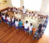 PROJETO NTV - EMEF ANTÔNIO VIEIRA DE REZENDE - CENTRAL CARAPINA - SERRA - AULA DE CAMPO