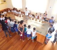 PROJETO NTV - EMEF ANTÔNIO VIEIRA DE REZENDE - CENTRAL CARAPINA - SERRA - AULA DE CAMPO