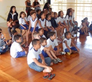 PROJETO NTV - EMEF ANTÔNIO VIEIRA DE REZENDE - CENTRAL CARAPINA - SERRA - AULA DE CAMPO