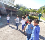 PROJETO NTV - EMEF ANTÔNIO VIEIRA DE REZENDE - CENTRAL CARAPINA - SERRA - AULA DE CAMPO