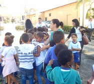 PROJETO NTV - EMEF ANTÔNIO VIEIRA DE REZENDE - CENTRAL CARAPINA - SERRA - AULA DE CAMPO