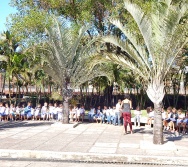 PROJETO NTV - EMEF ANTÔNIO VIEIRA DE REZENDE - CENTRAL CARAPINA - SERRA - AULA DE CAMPO