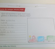 NA TRILHA DOS VALORES - DESENHE O MUSEU DA VALE - ETAPA VIVENCIAR