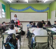 PROJETO CUIDA DE MIM - ENFRENTAMENTO AO BULLYING - SENSIBILIZAÇÃO DE ALUNOS 1º ENCONTRO