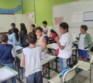 PROJETO CUIDA DE MIM - ENFRENTAMENTO AO BULLYING - SENSIBILIZAÇÃO DE ALUNOS 1º ENCONTRO