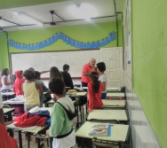 PROJETO CUIDA DE MIM - ENFRENTAMENTO AO BULLYING - SENSIBILIZAÇÃO DE ALUNOS 1º ENCONTRO