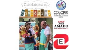 ABERTURA DO PROJETO DE LITERATURA NA EMEF JORGE AMADO - ESCOLA PARCEIRA/2019 - ELKEM